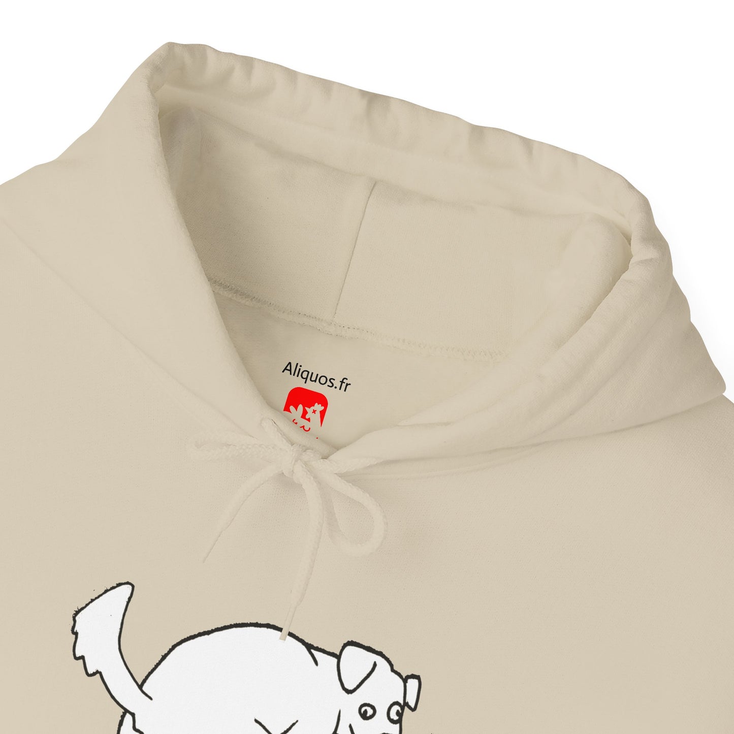 Unisex Hooded Sweatshirt - Doggy Rainbow Factory - ALIQUOS