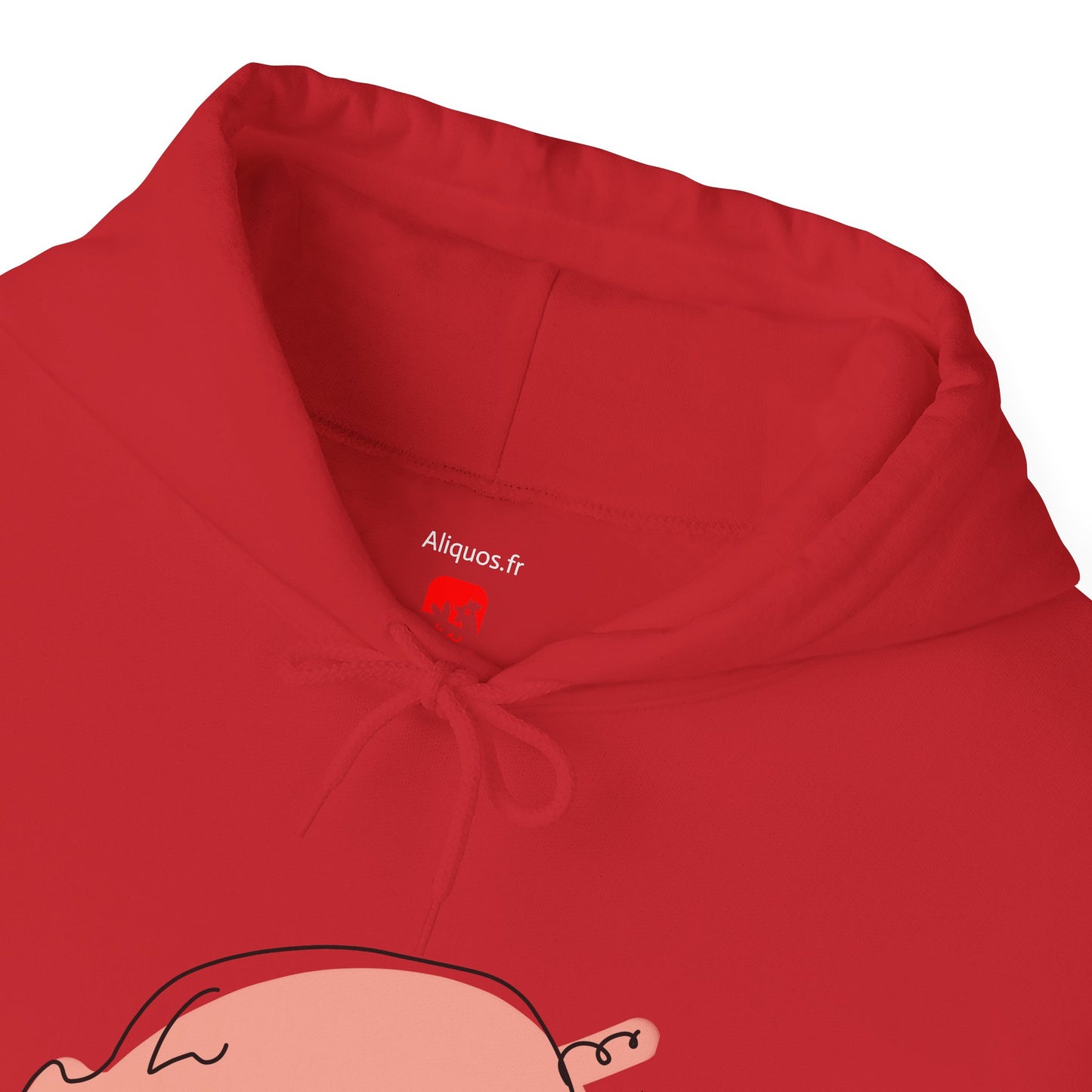 Chubby Piggy Unisex Hooded Sweatshirt - ALIQUOS