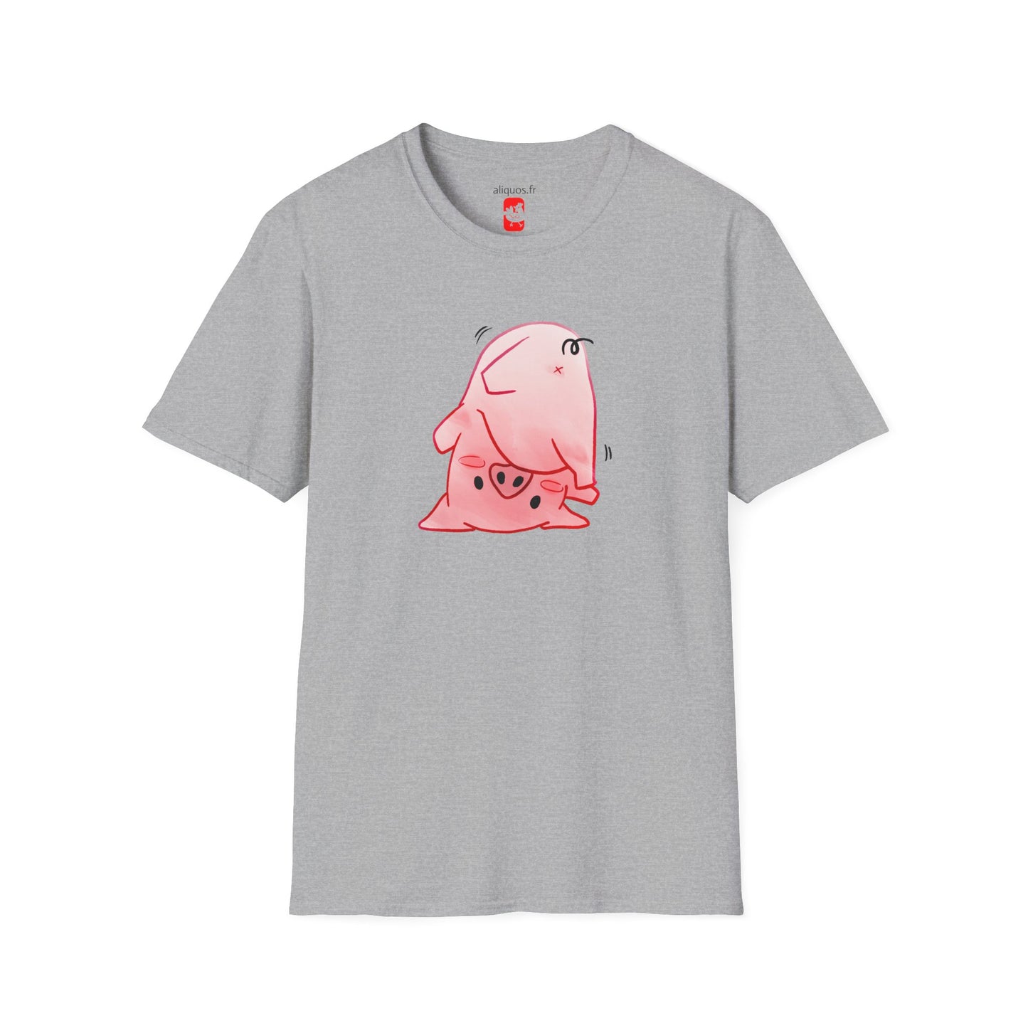 Unisex T-Shirt - Handstand Piggy - Aliquos