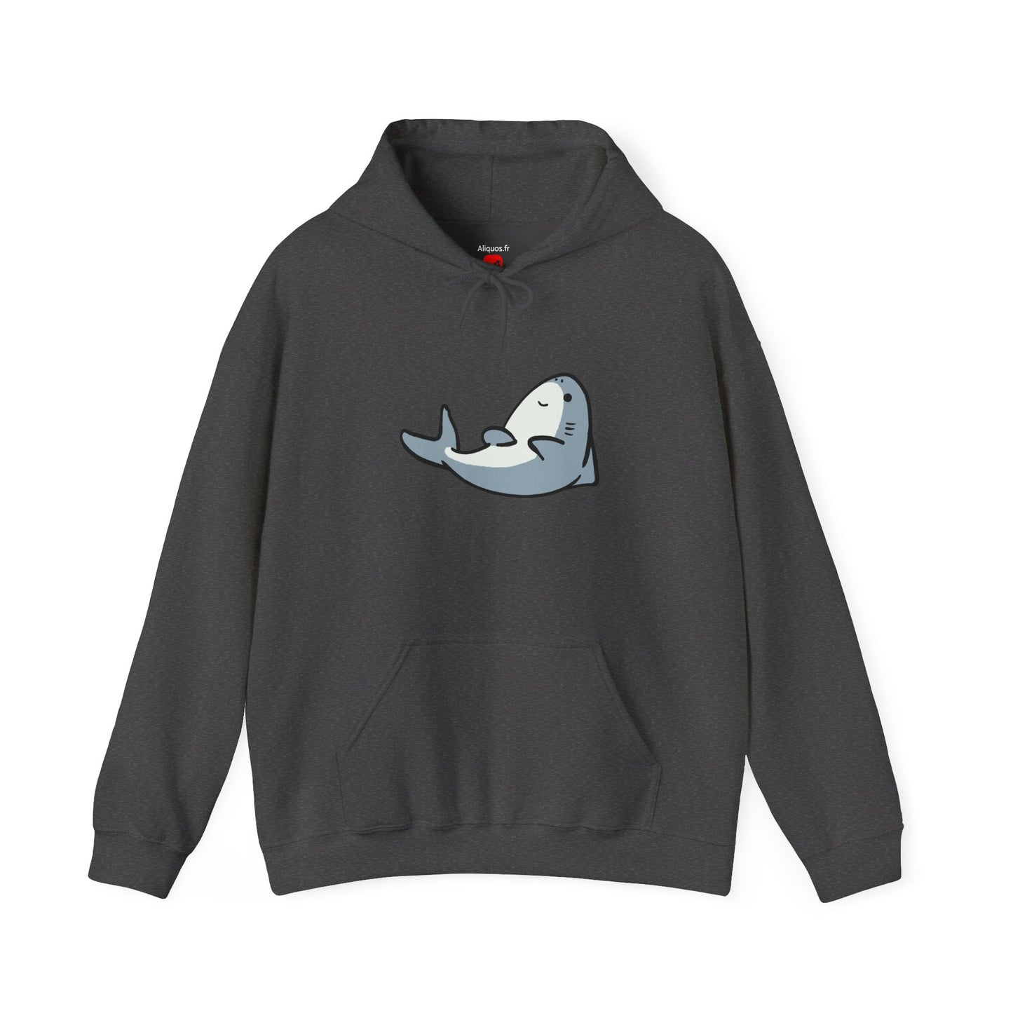 Unisex Kapuzenpullover - Entspannender Hai - Aliquos