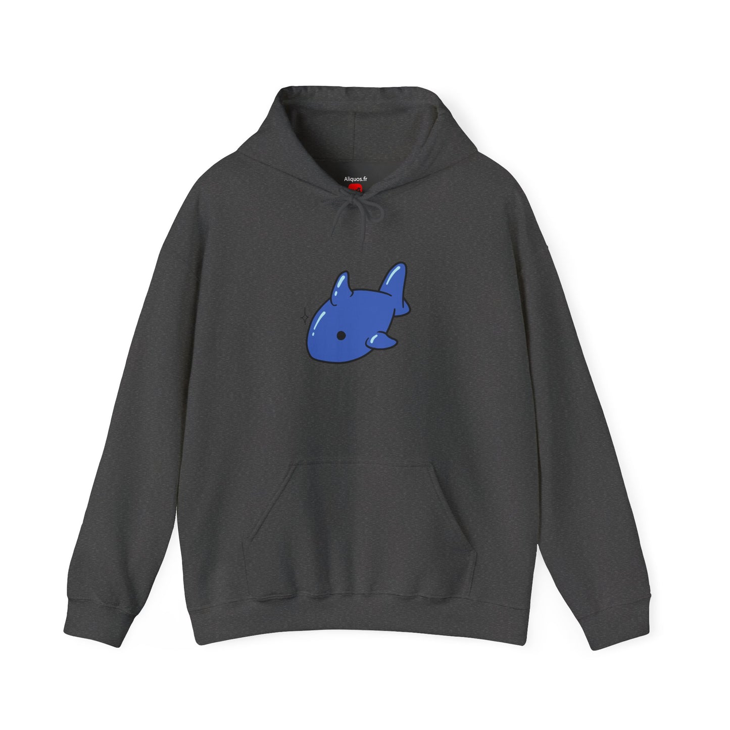 Unisex Hooded Sweatshirt - Floaty Shark - Aliquos