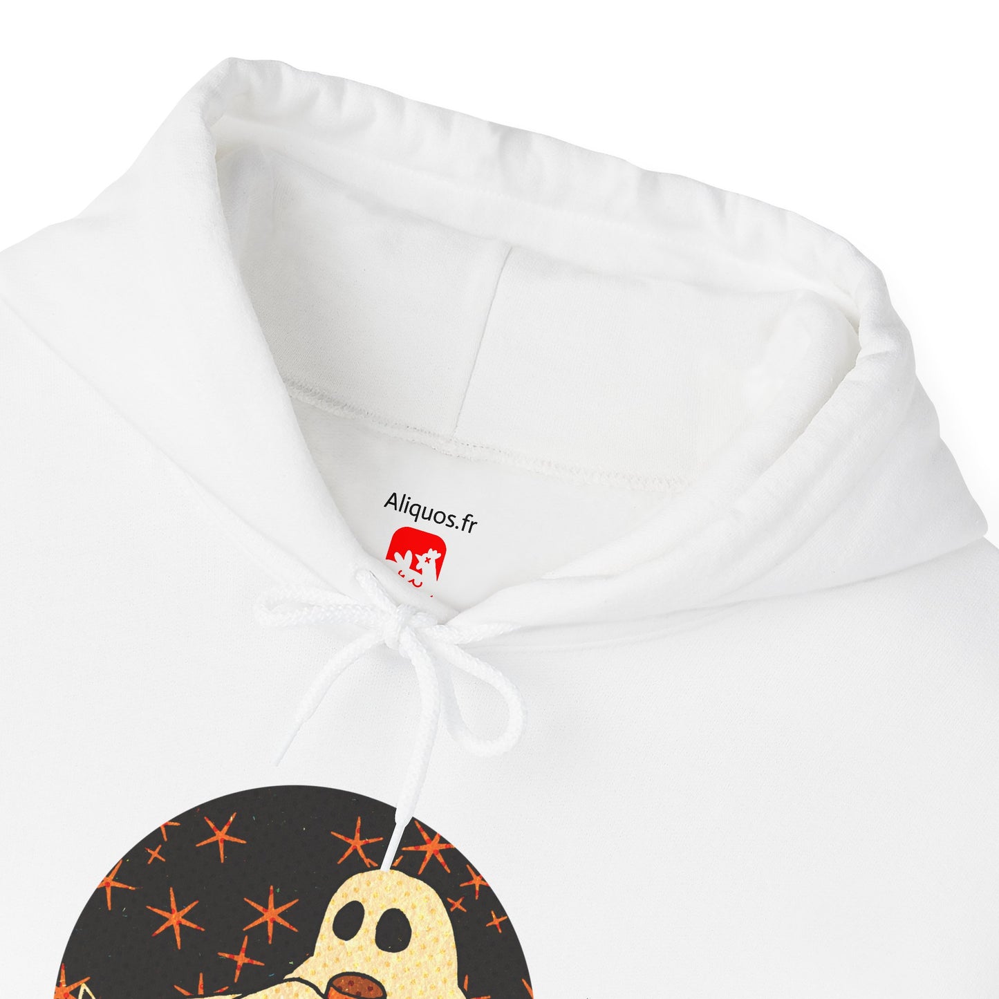 Sweat à capuche unisexe - Motif « Moonlit Coffee »