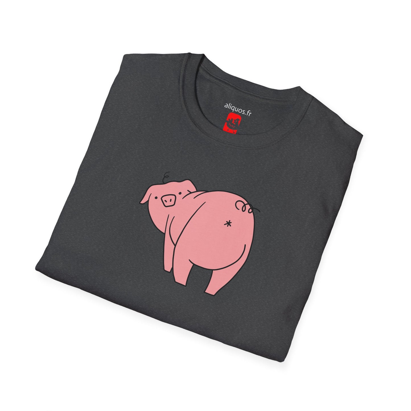 Piggy Rear Unisex Tee - ALIQUOS