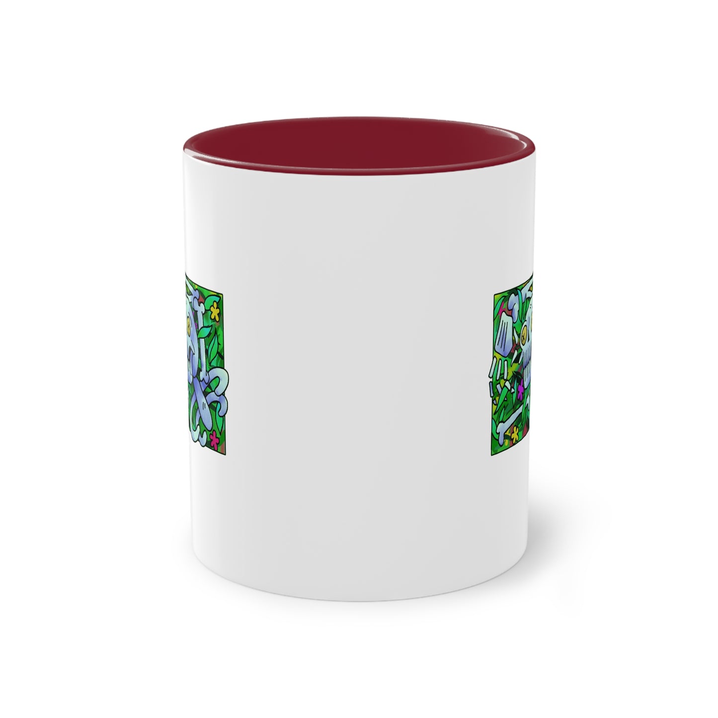 Two Tone Mug - 'What Remains' Design - ALIQUOS