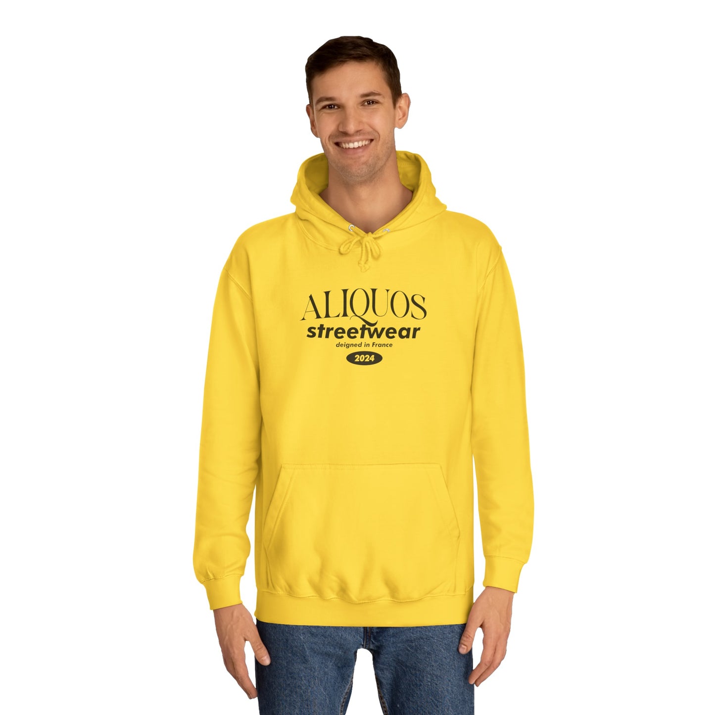 Unisex College Hoodie Uniquos - ALIQUOS