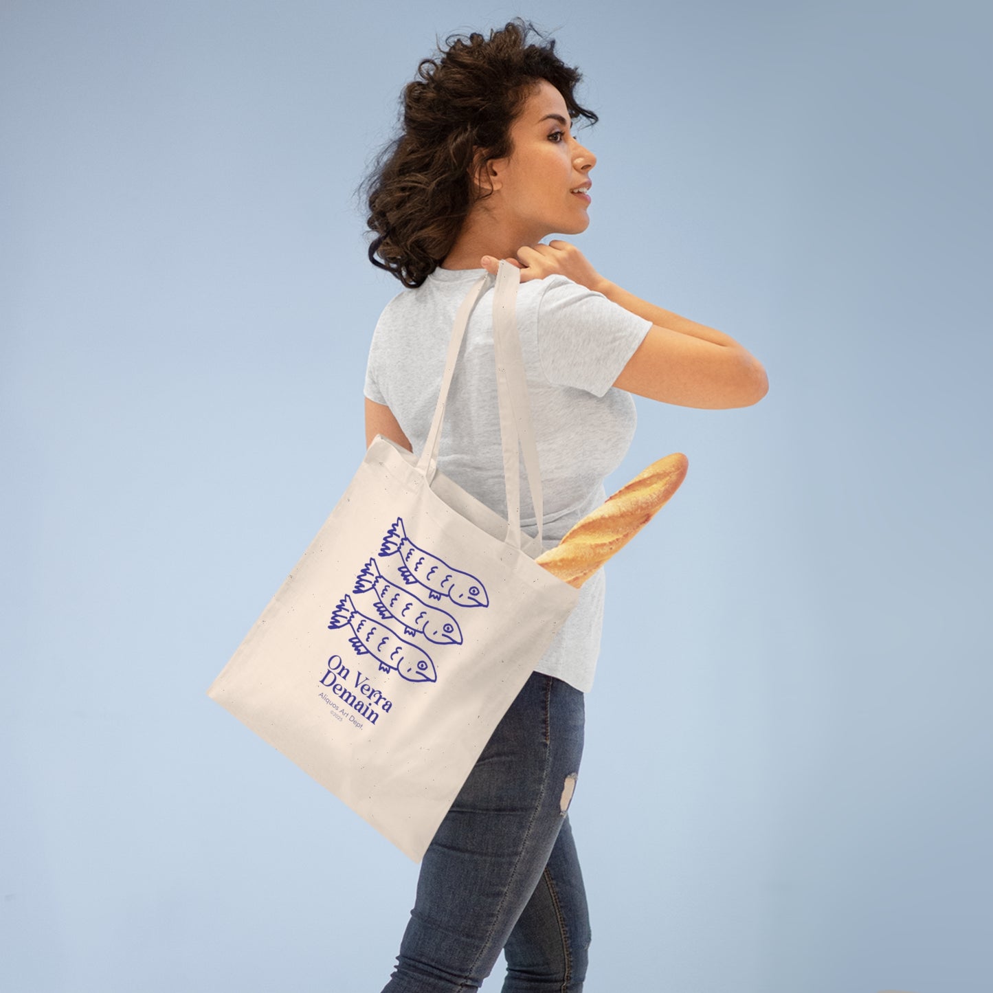 Three Fish Tote Bag - On Verra Demain - Aliquos