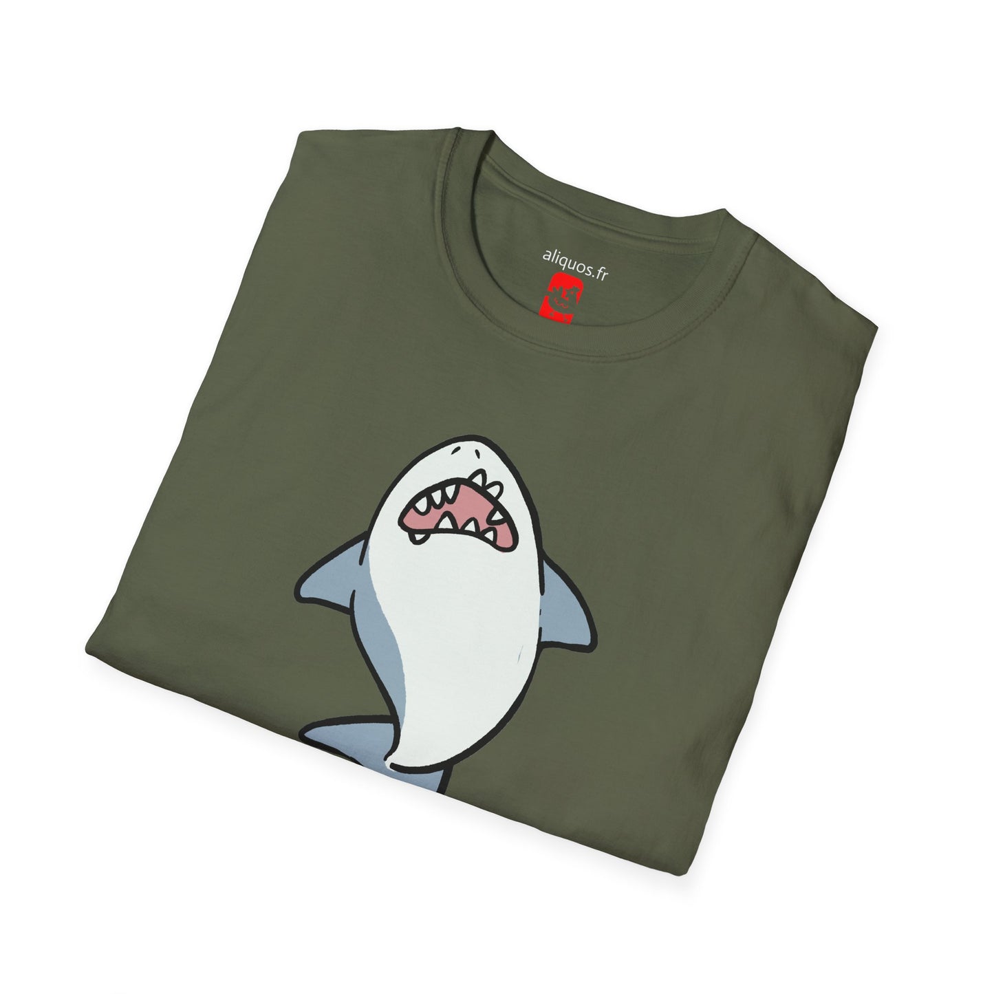 Unisex T-Shirt - Screaming Shark - Aliquos
