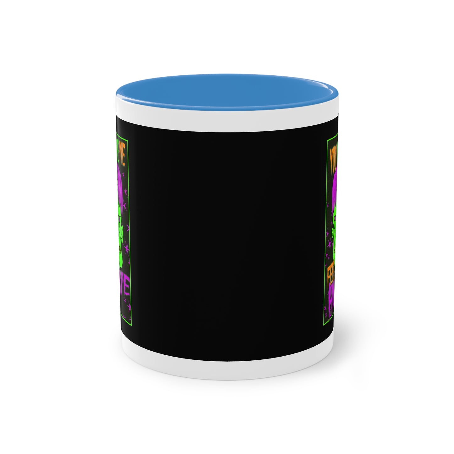 Two Tone Mug - Frankenstein Monster Design - ALIQUOS