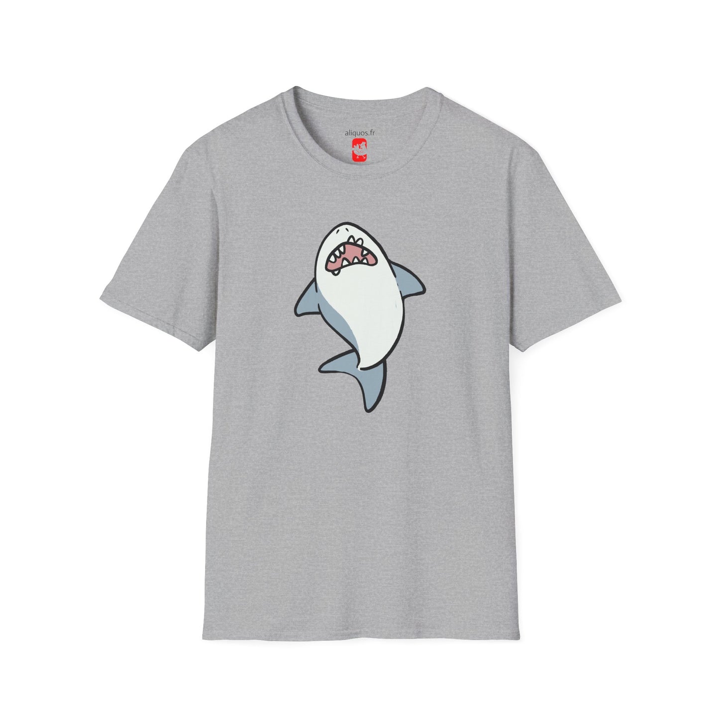 Unisex T-Shirt - Screaming Shark - Aliquos