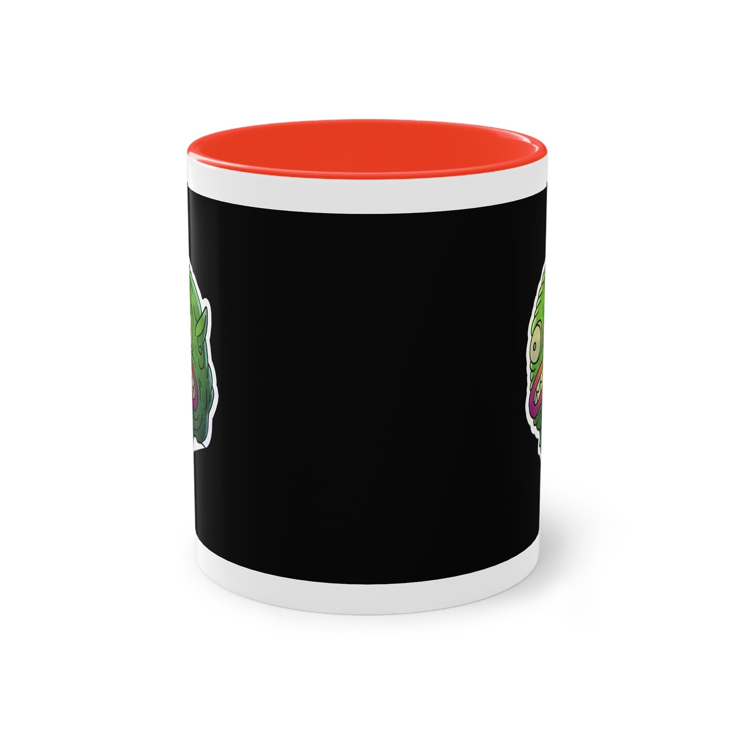 Two Tone Mug - Water Monster Design - ALIQUOS