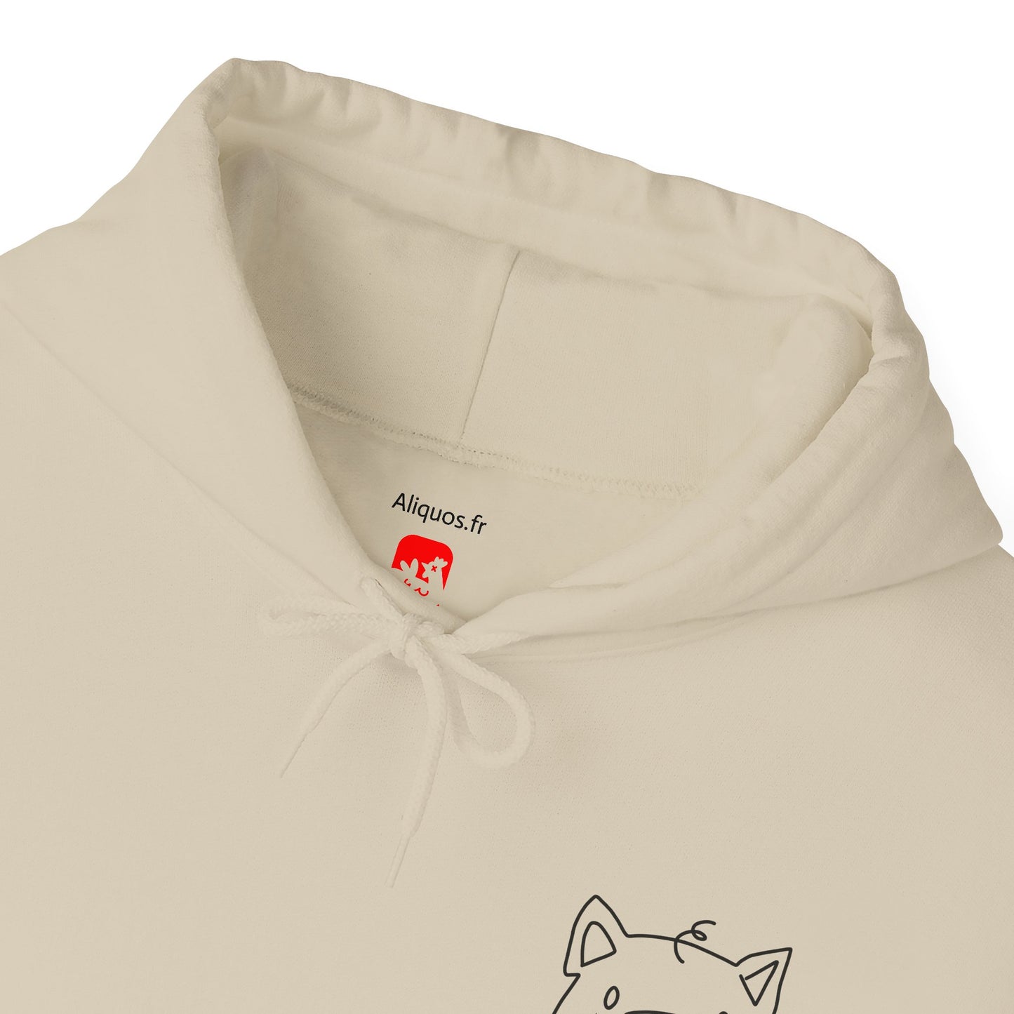 Piggy Face Unisex Hooded Sweatshirt - ALIQUOS