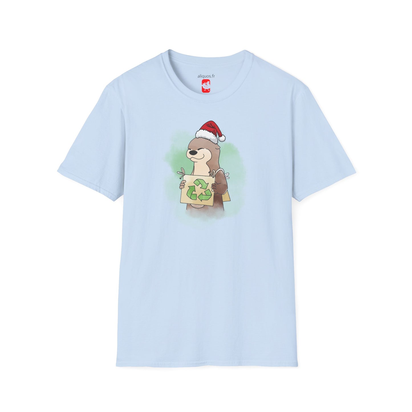 Unisex T-Shirt - Christmas Otter 5