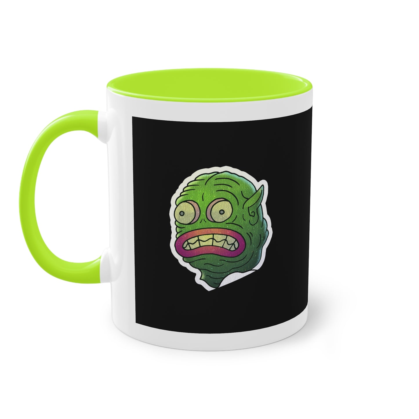 Two Tone Mug - Water Monster Design - ALIQUOS