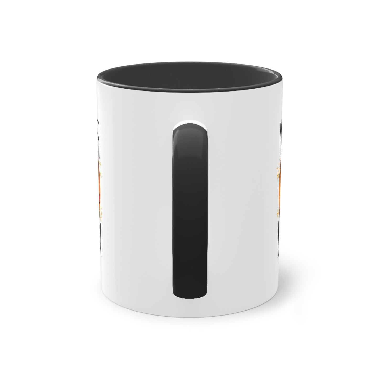 Zweifarbige Tasse – Design „Mein innerer Dämon“