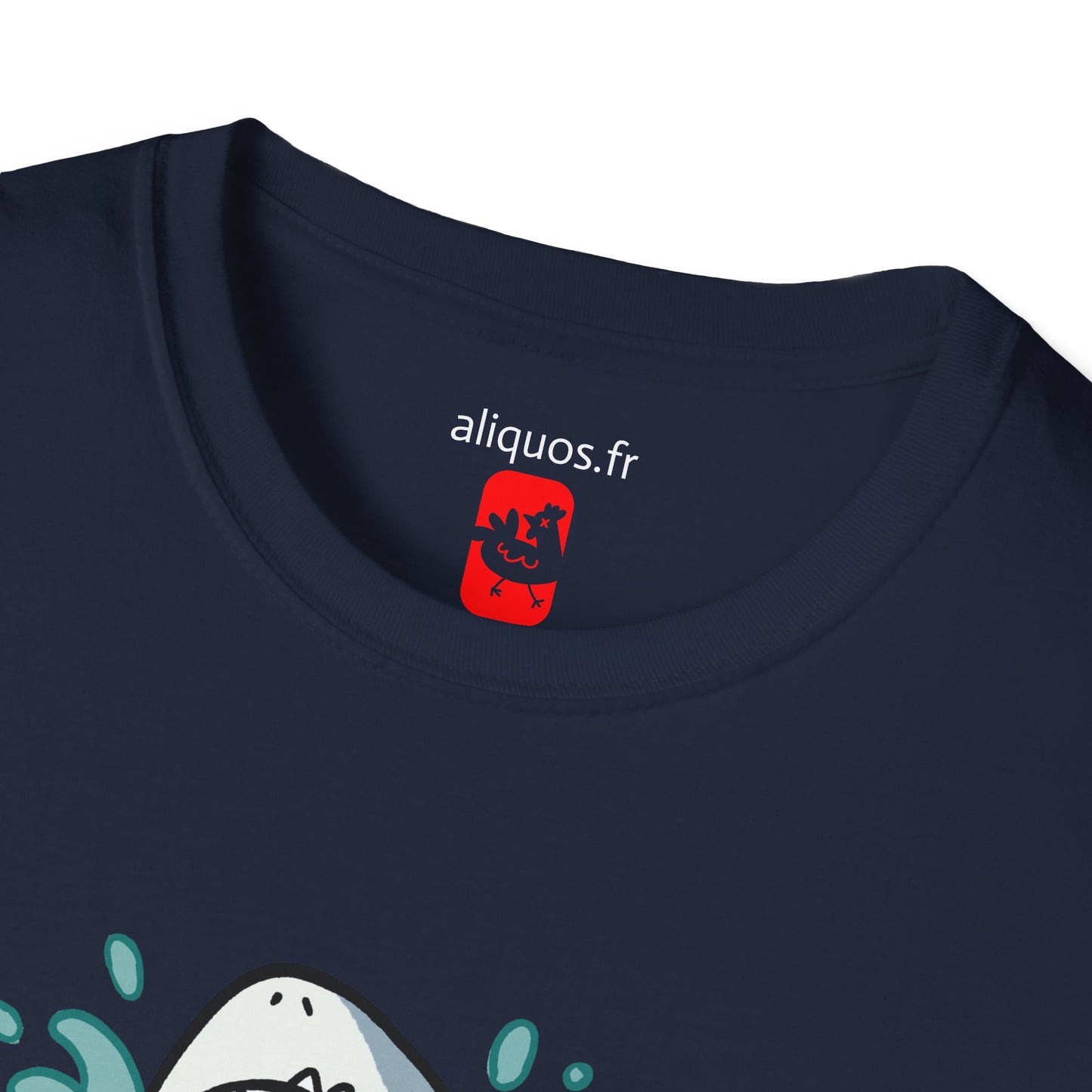 T-shirt unisexe - Surprise Shark - Aliquos