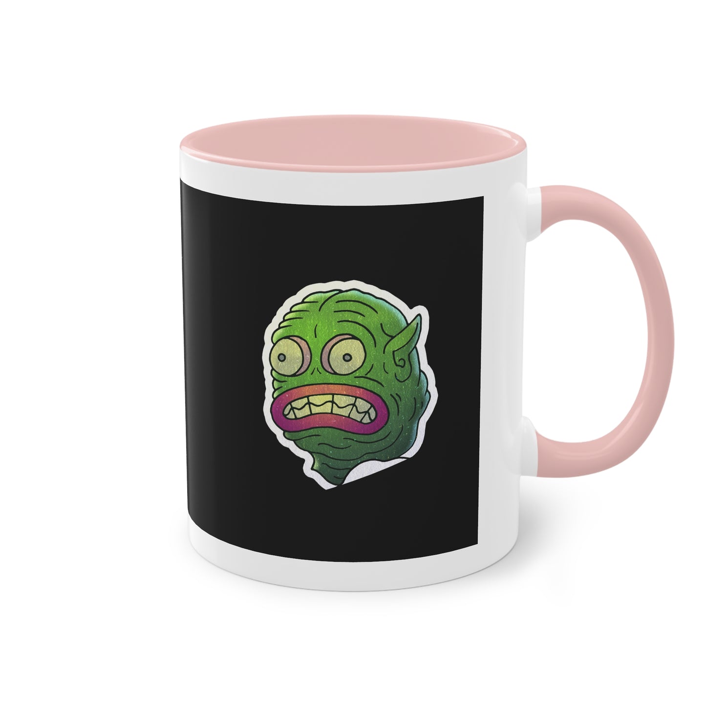 Two Tone Mug - Water Monster Design - ALIQUOS