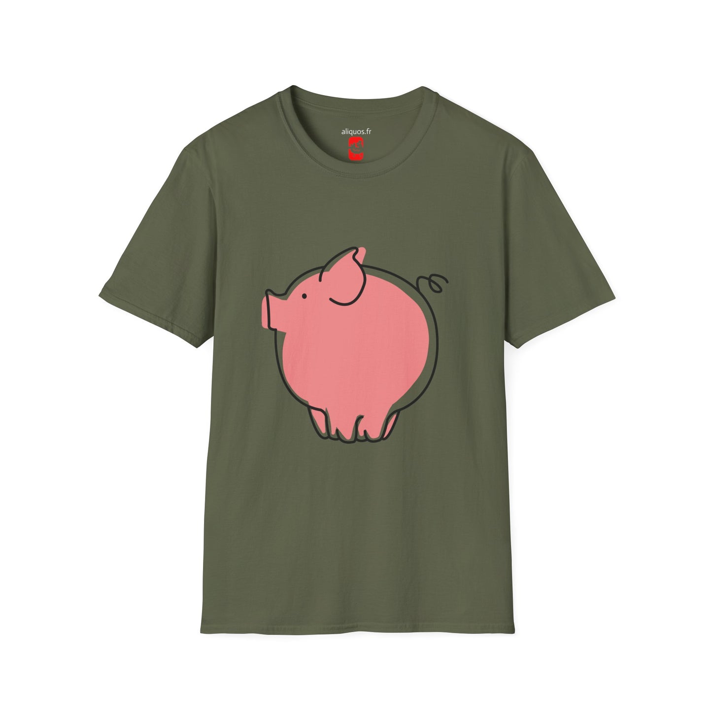 Pudgy Piggy Unisex Tee - ALIQUOS