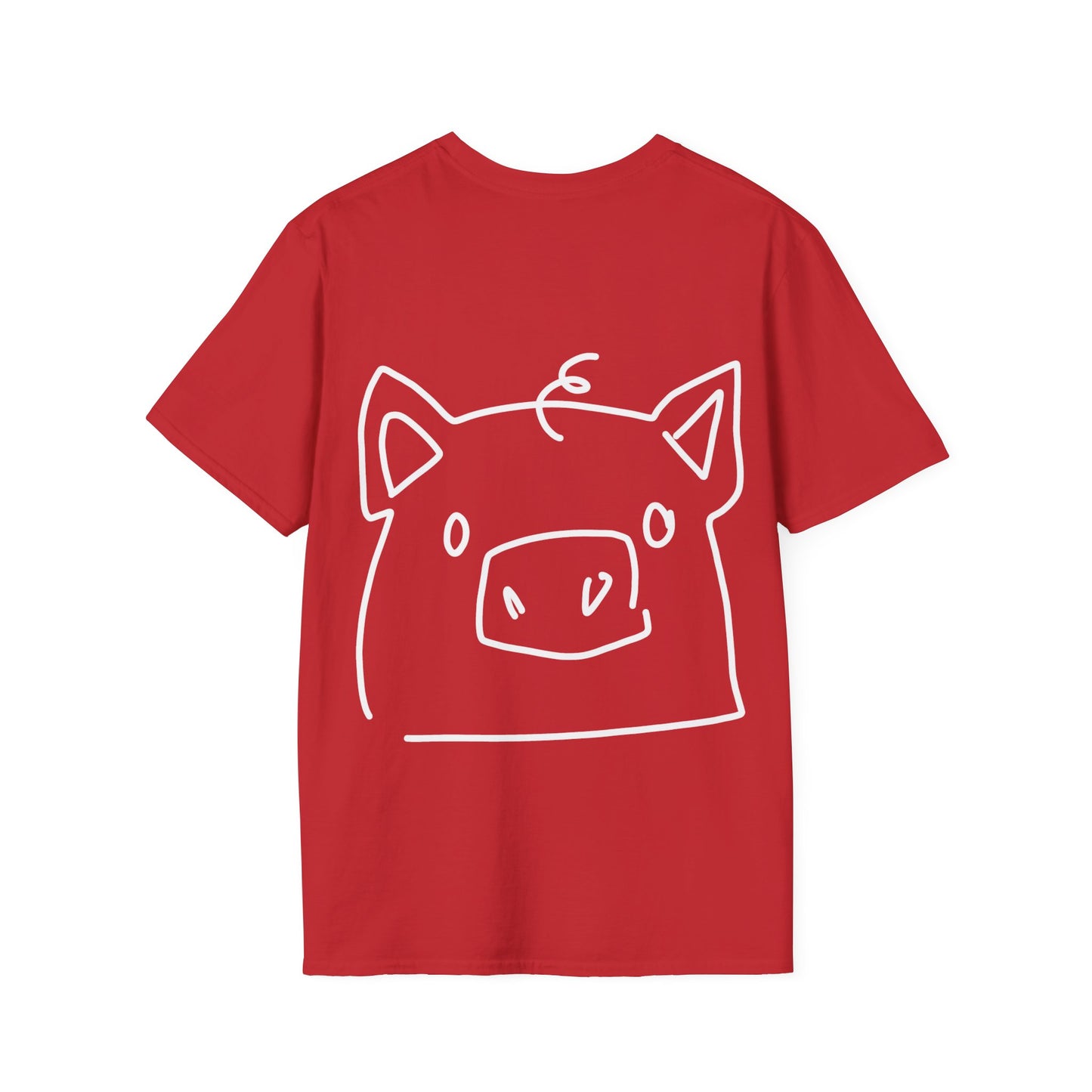 Piggy Face Unisex Tee - ALIQUOS