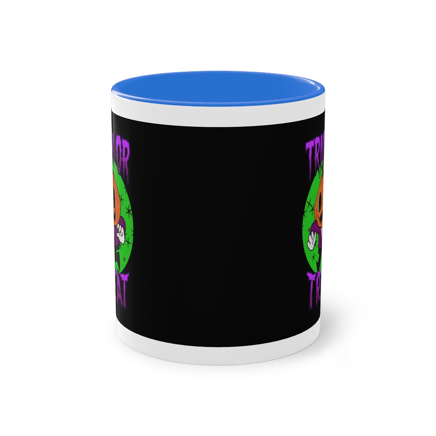 Two Tone Mug - Halloween Jack O' Lantern - ALIQUOS