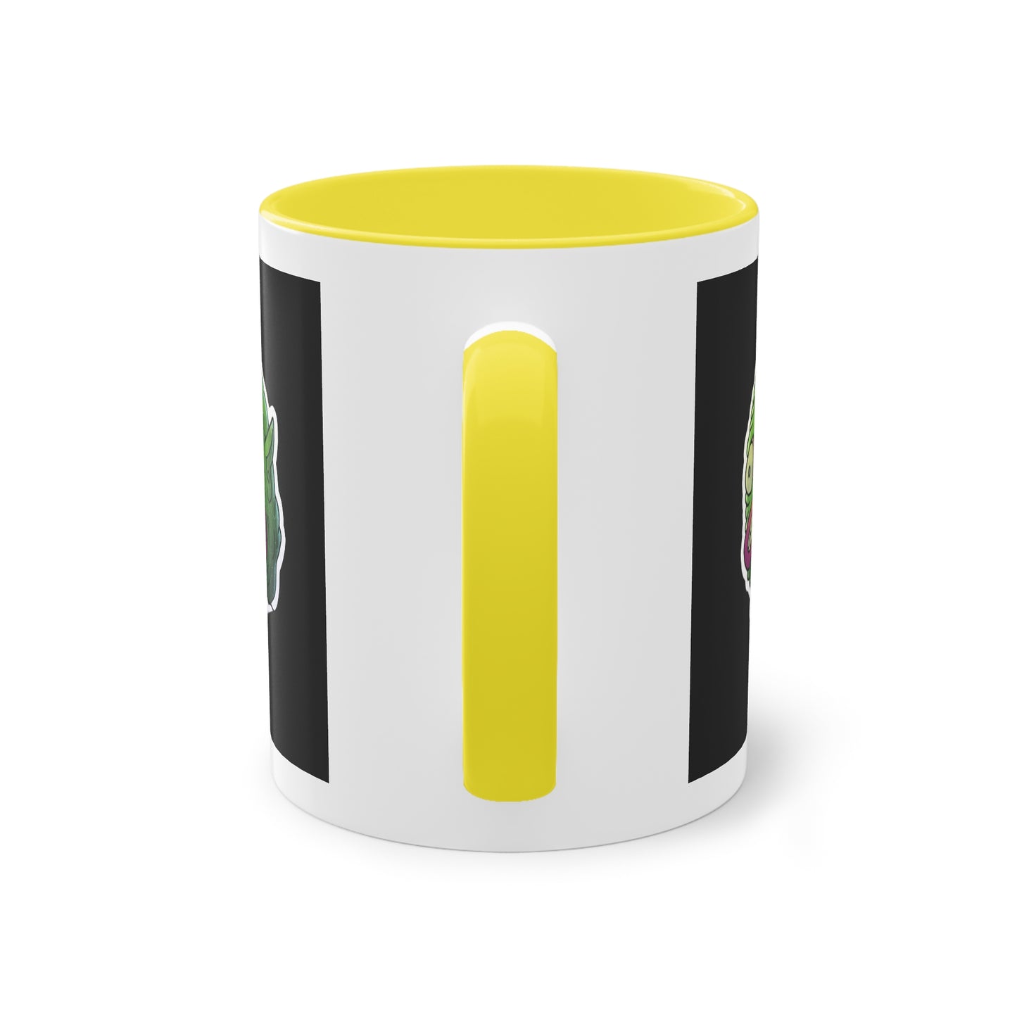 Two Tone Mug - Water Monster Design - ALIQUOS