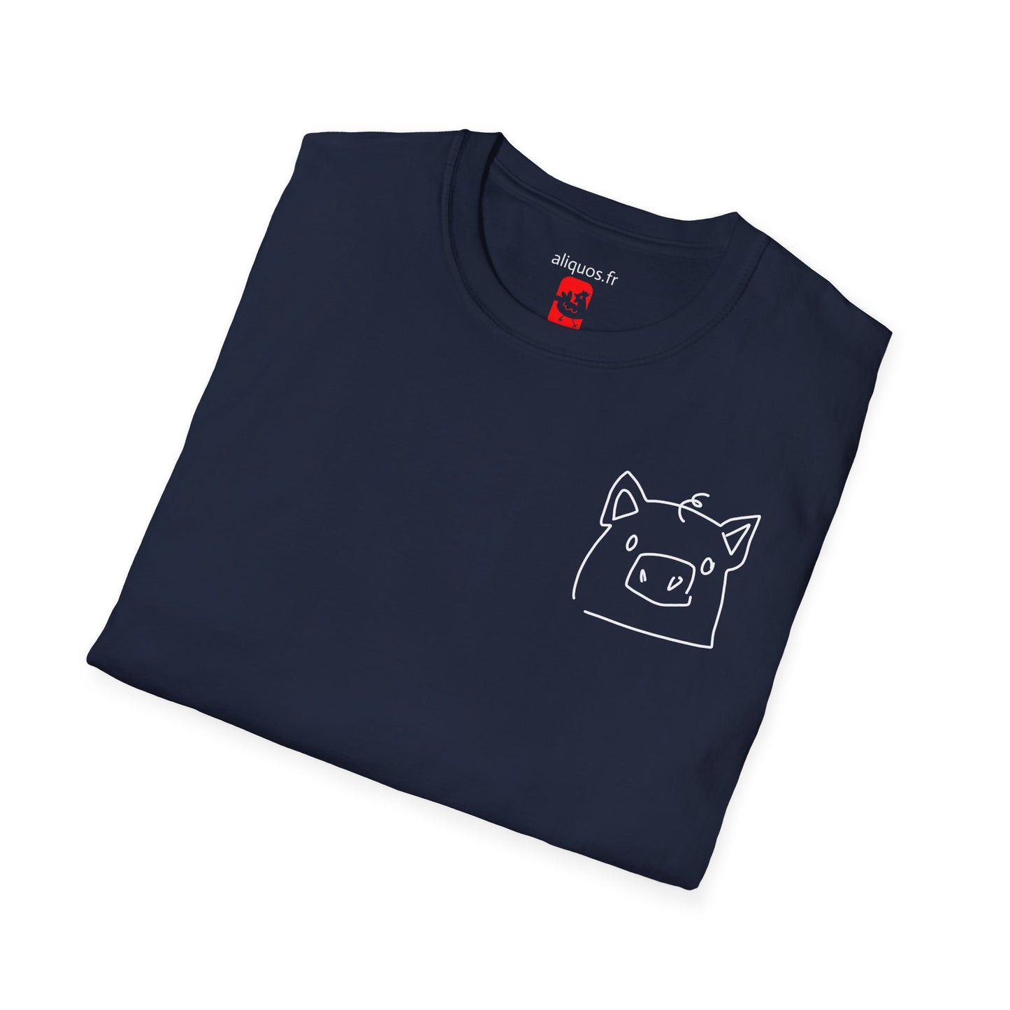 Piggy Face Unisex Tee - ALIQUOS