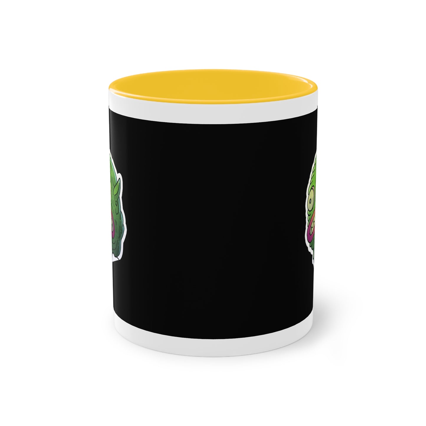 Two Tone Mug - Water Monster Design - ALIQUOS
