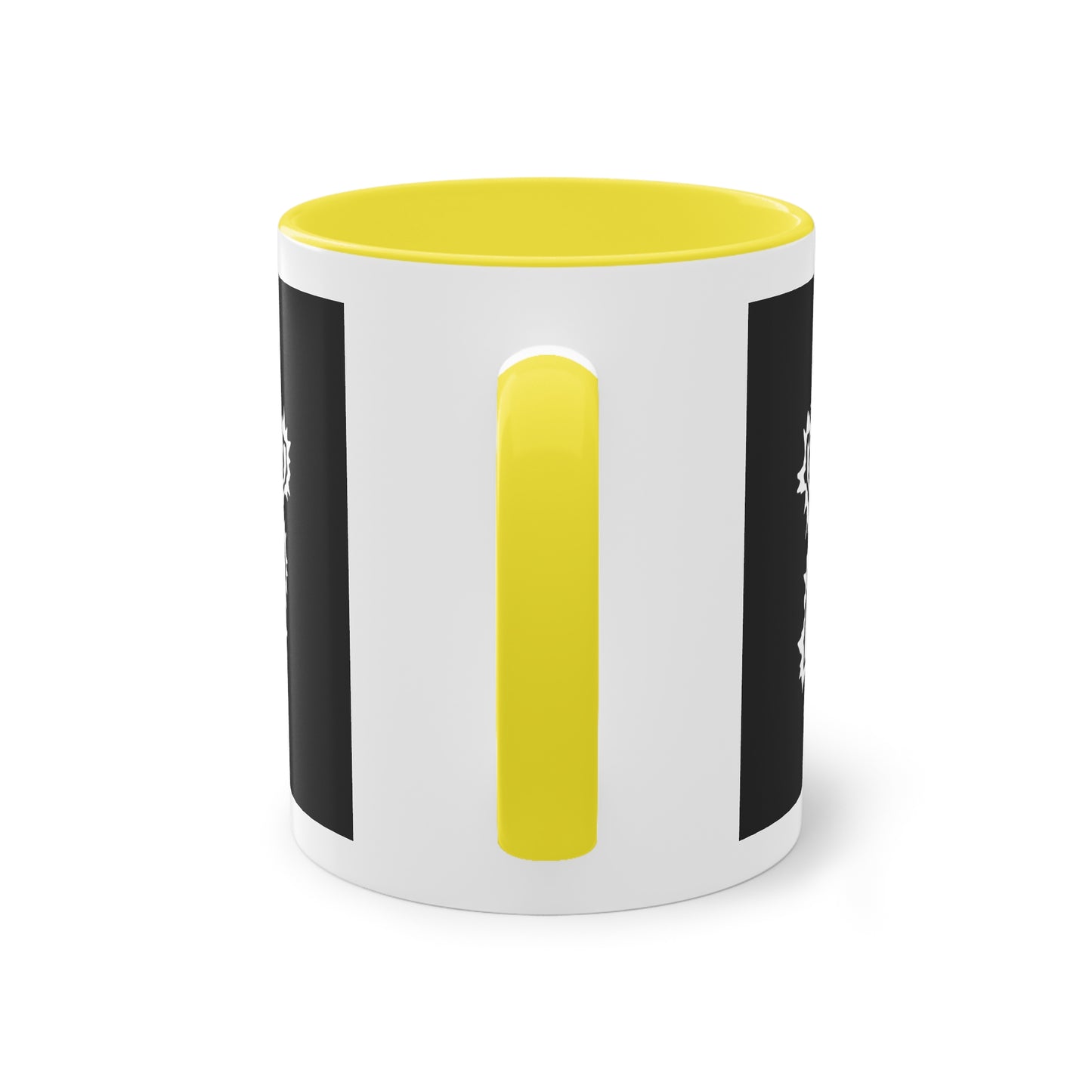 Two Tone Mug - Halloween Skeleton 'Game Over' Design - ALIQUOS
