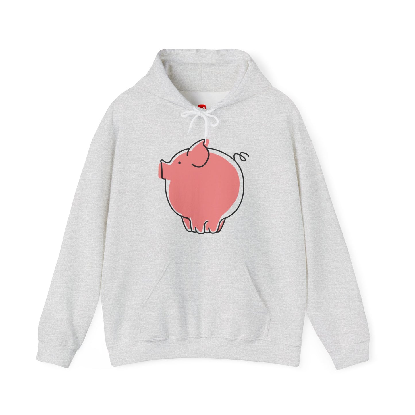 Pudgy Piggy Unisex Hooded Sweatshirt - ALIQUOS