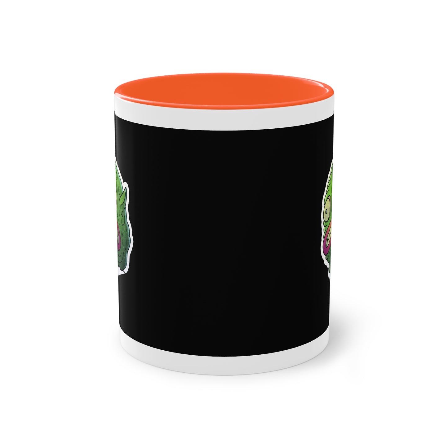 Two Tone Mug - Water Monster Design - ALIQUOS