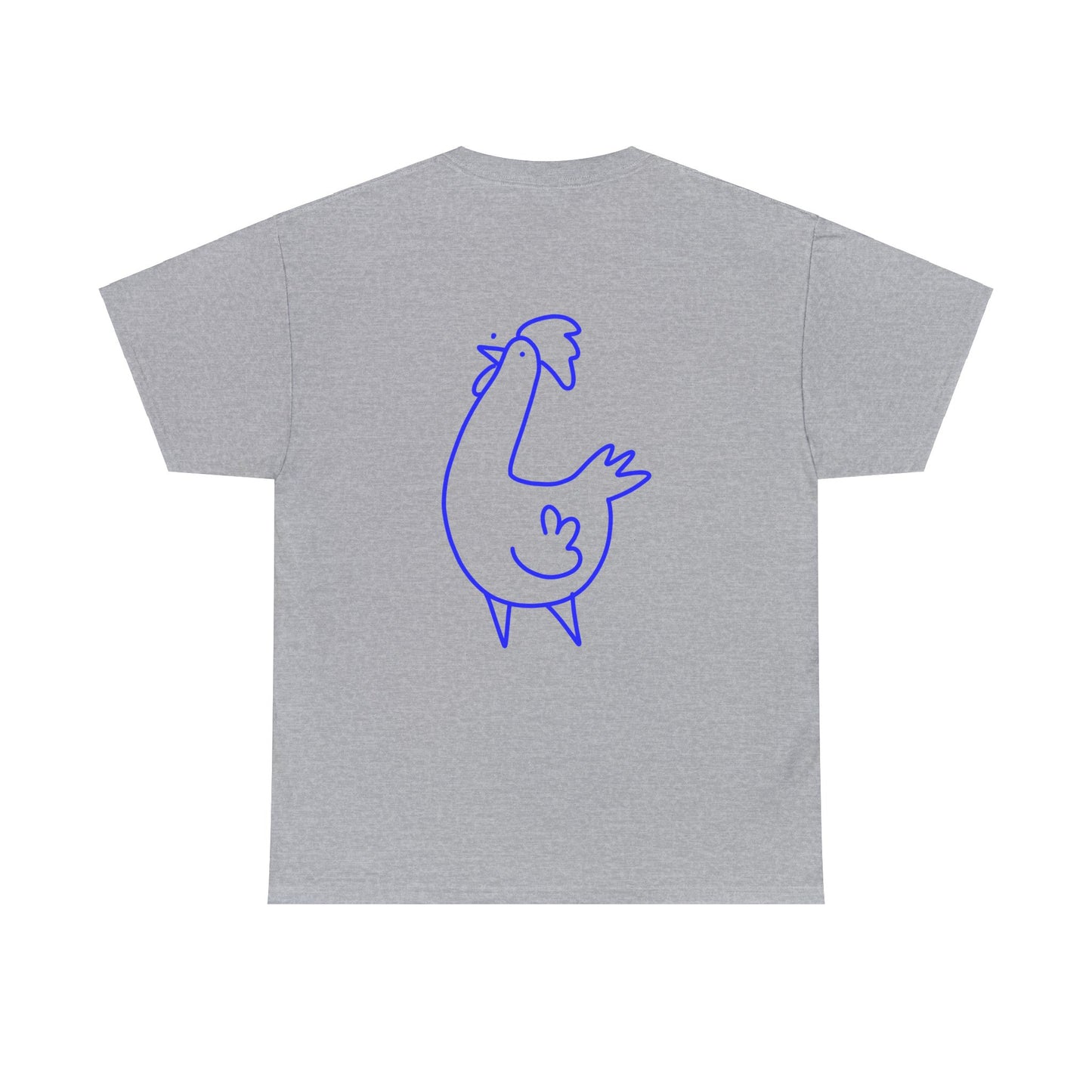 Men's Blue Chicken Tee - ALIQUOS