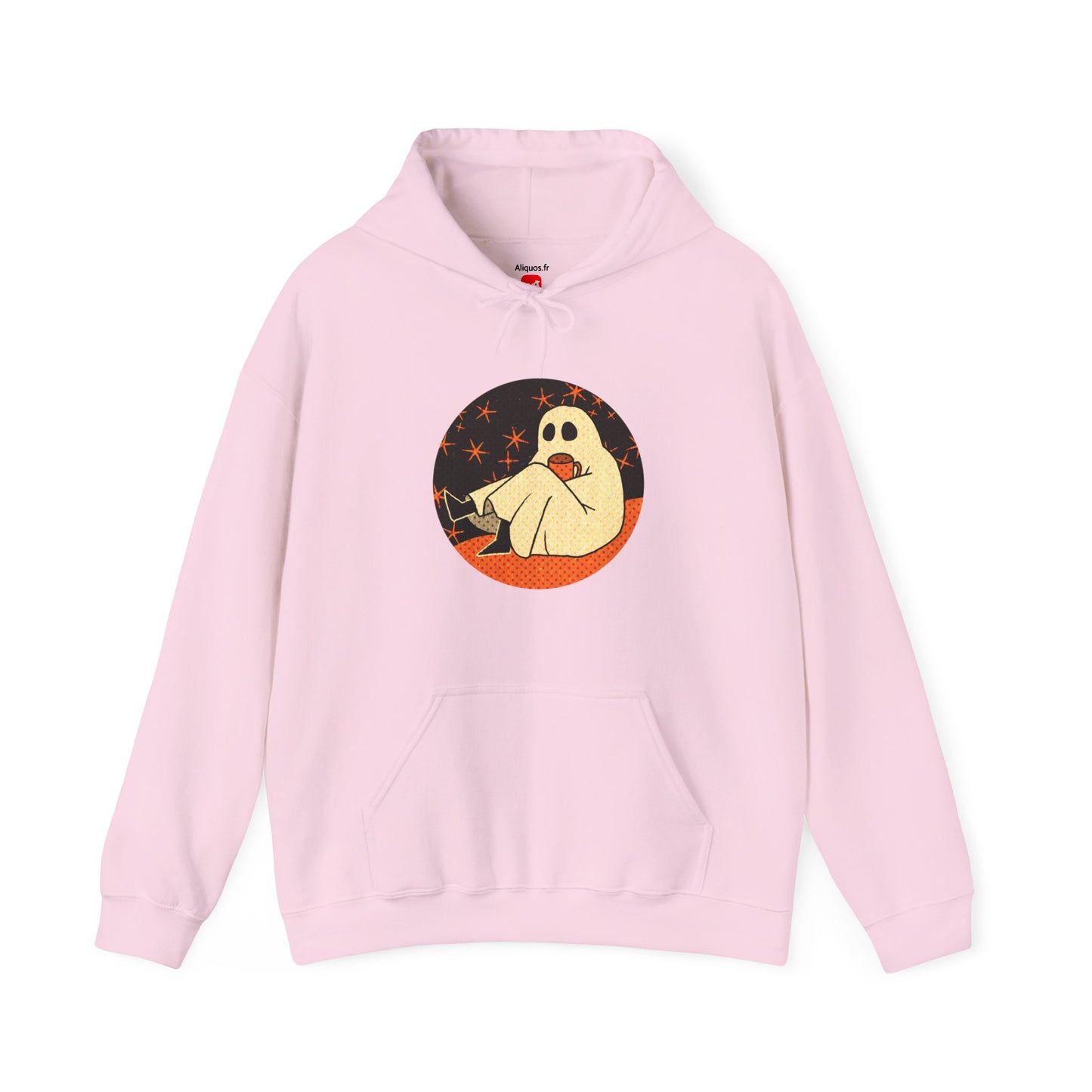 Sweat à capuche unisexe - Motif « Moonlit Coffee »