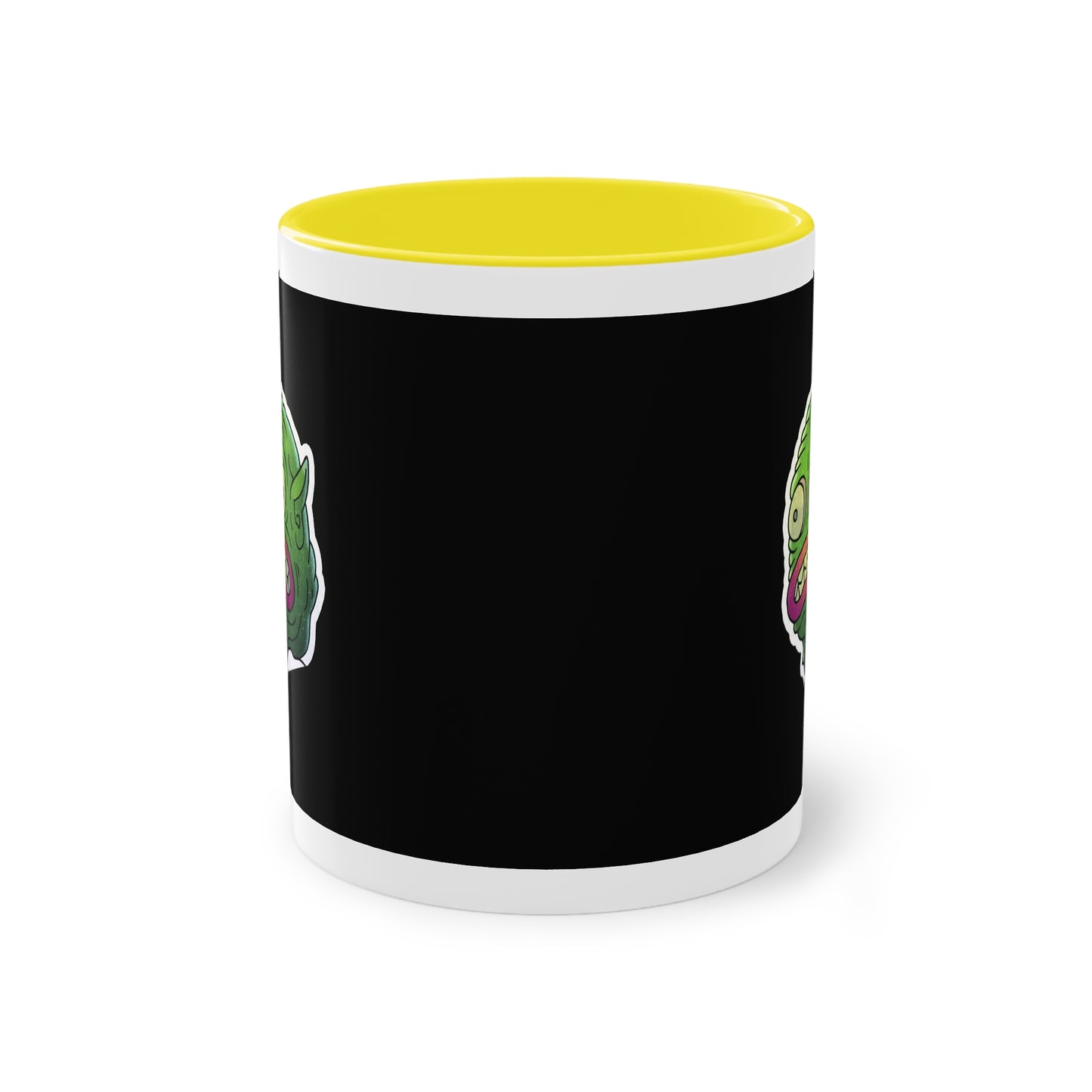 Two Tone Mug - Water Monster Design - ALIQUOS