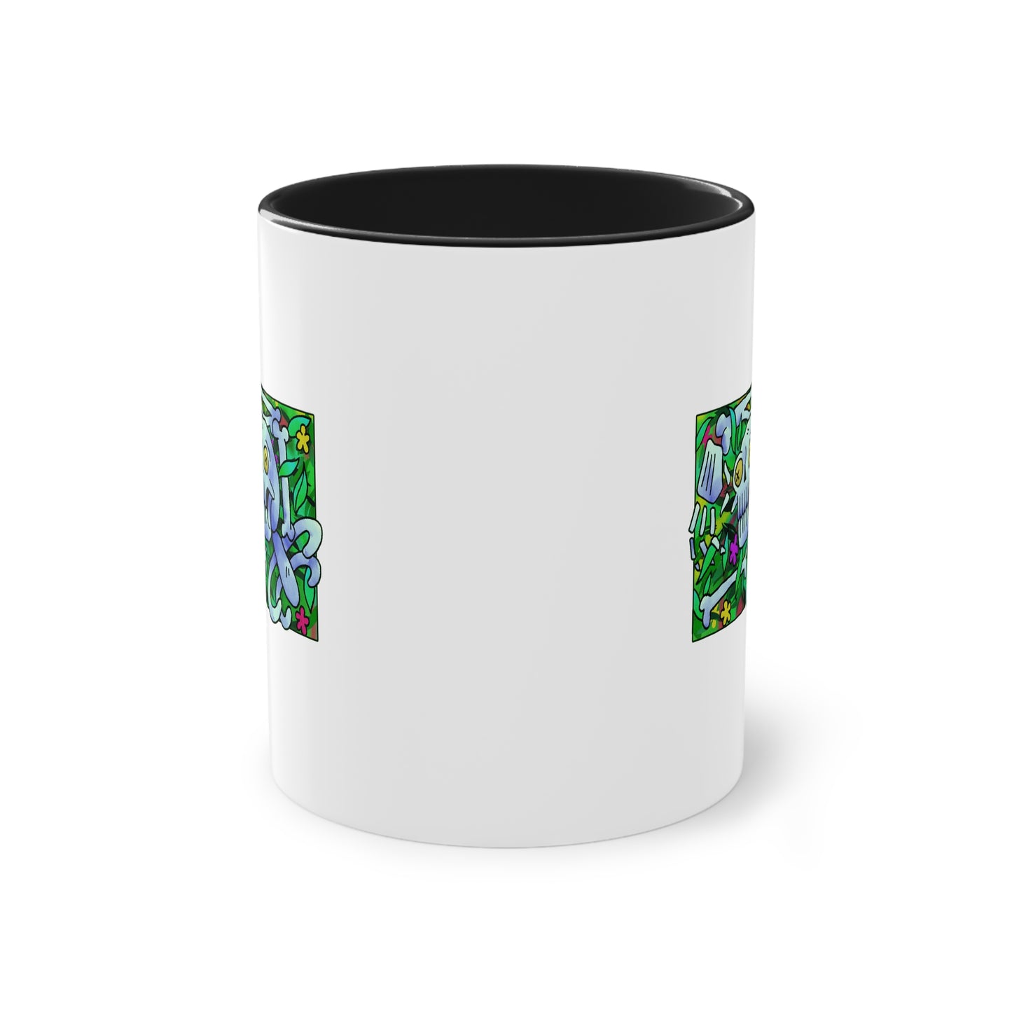 Two Tone Mug - 'What Remains' Design - ALIQUOS