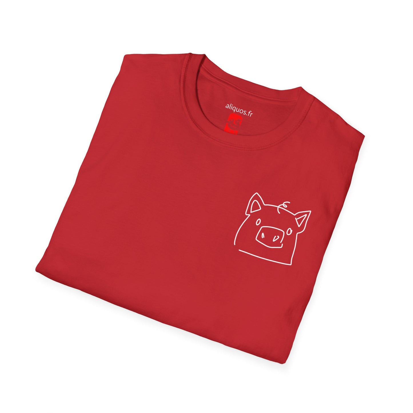Piggy Face Unisex Tee - ALIQUOS