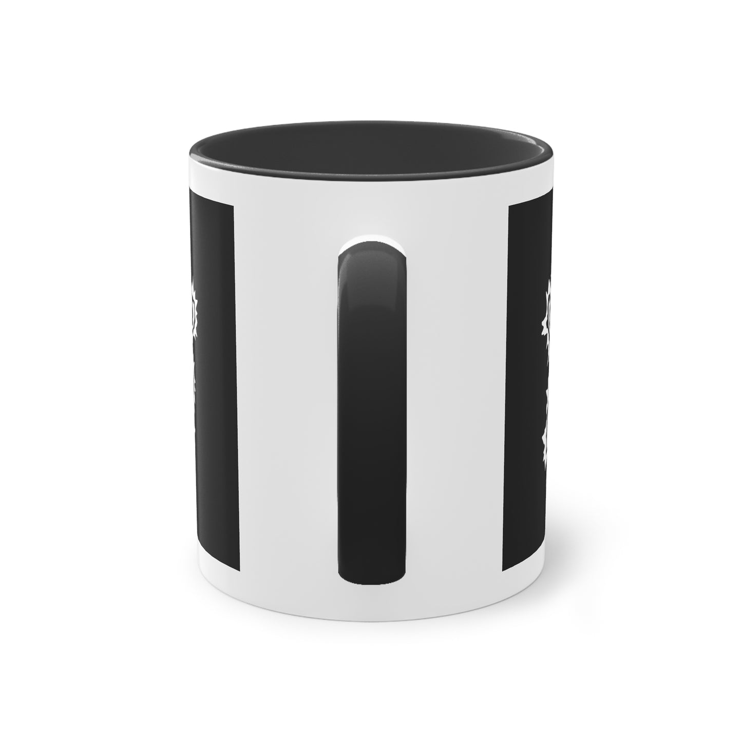 Two Tone Mug - Halloween Skeleton 'Game Over' Design - ALIQUOS
