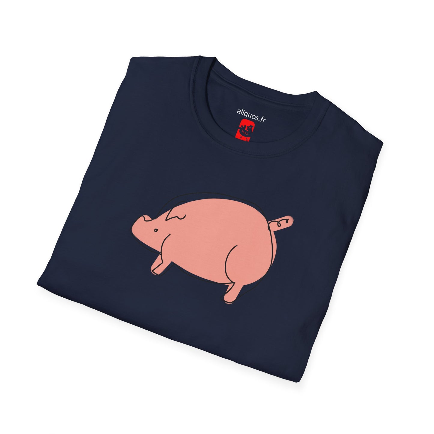 Chubby Piggy Unisex Tee - ALIQUOS