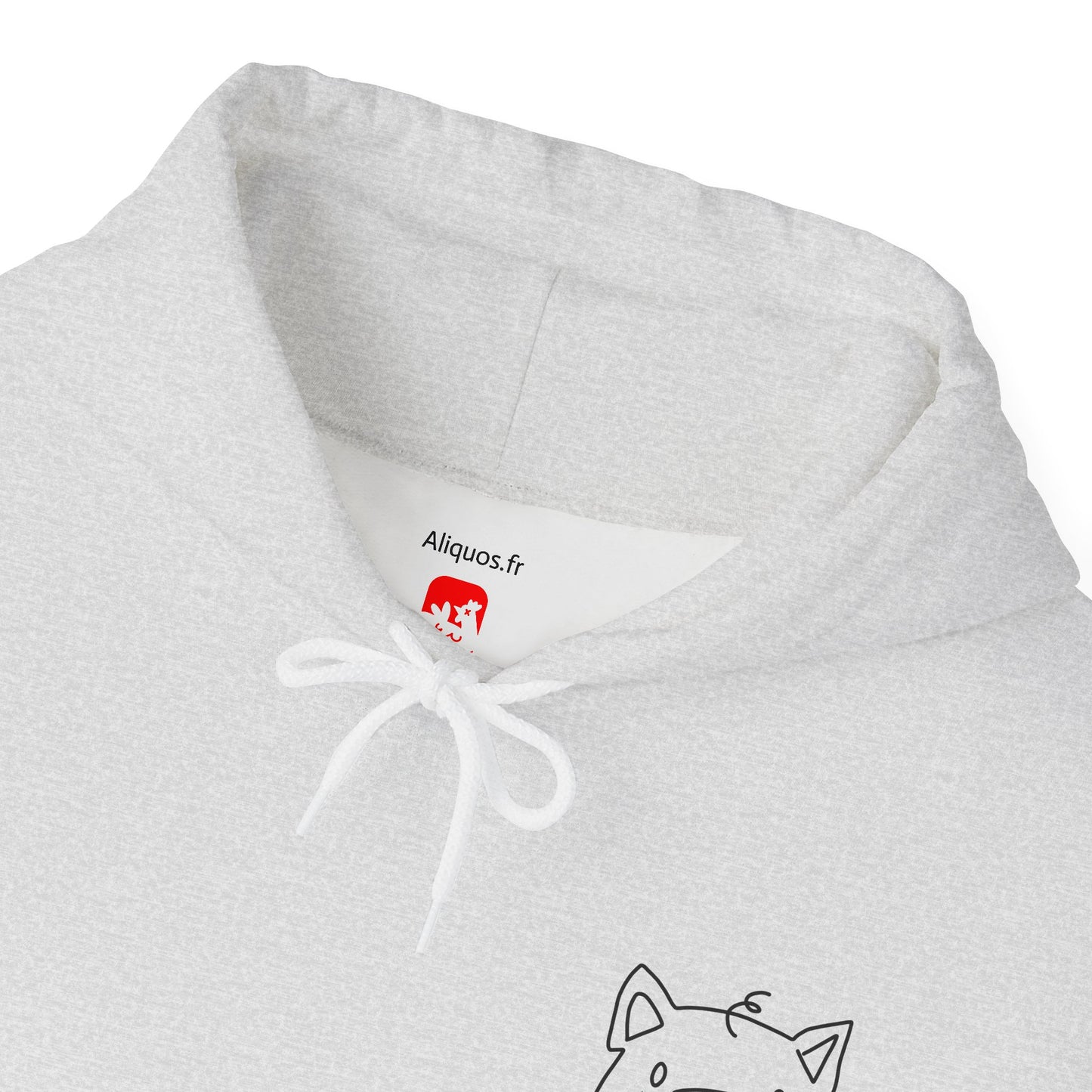 Piggy Face Unisex Hooded Sweatshirt - ALIQUOS