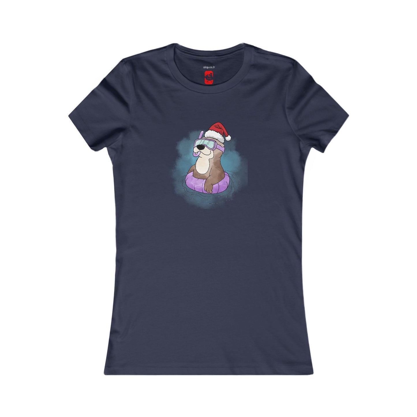Damen T-Shirt - Weihnachtsotter 4
