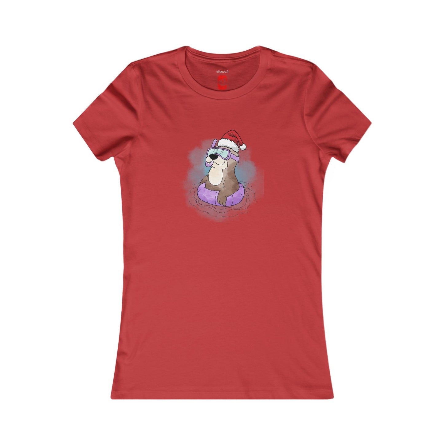 Damen T-Shirt - Weihnachtsotter 4