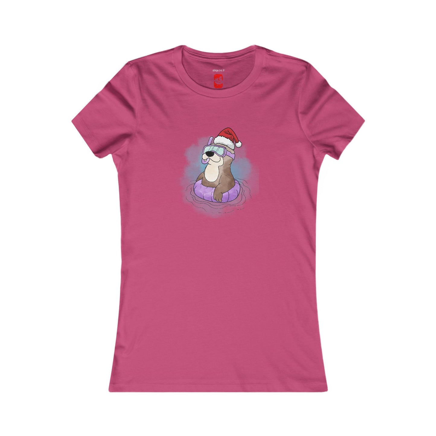 Damen T-Shirt - Weihnachtsotter 4