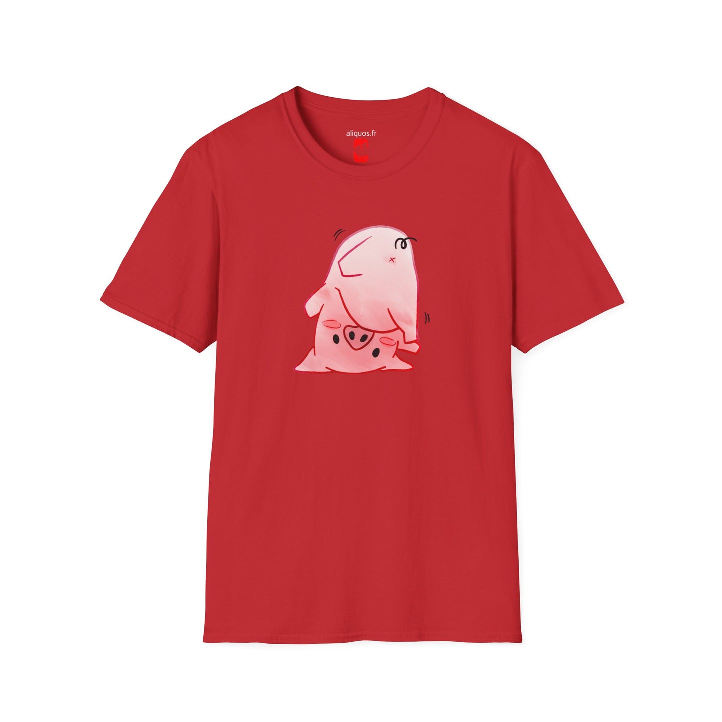 Unisex T-Shirt - Handstand Piggy - Aliquos