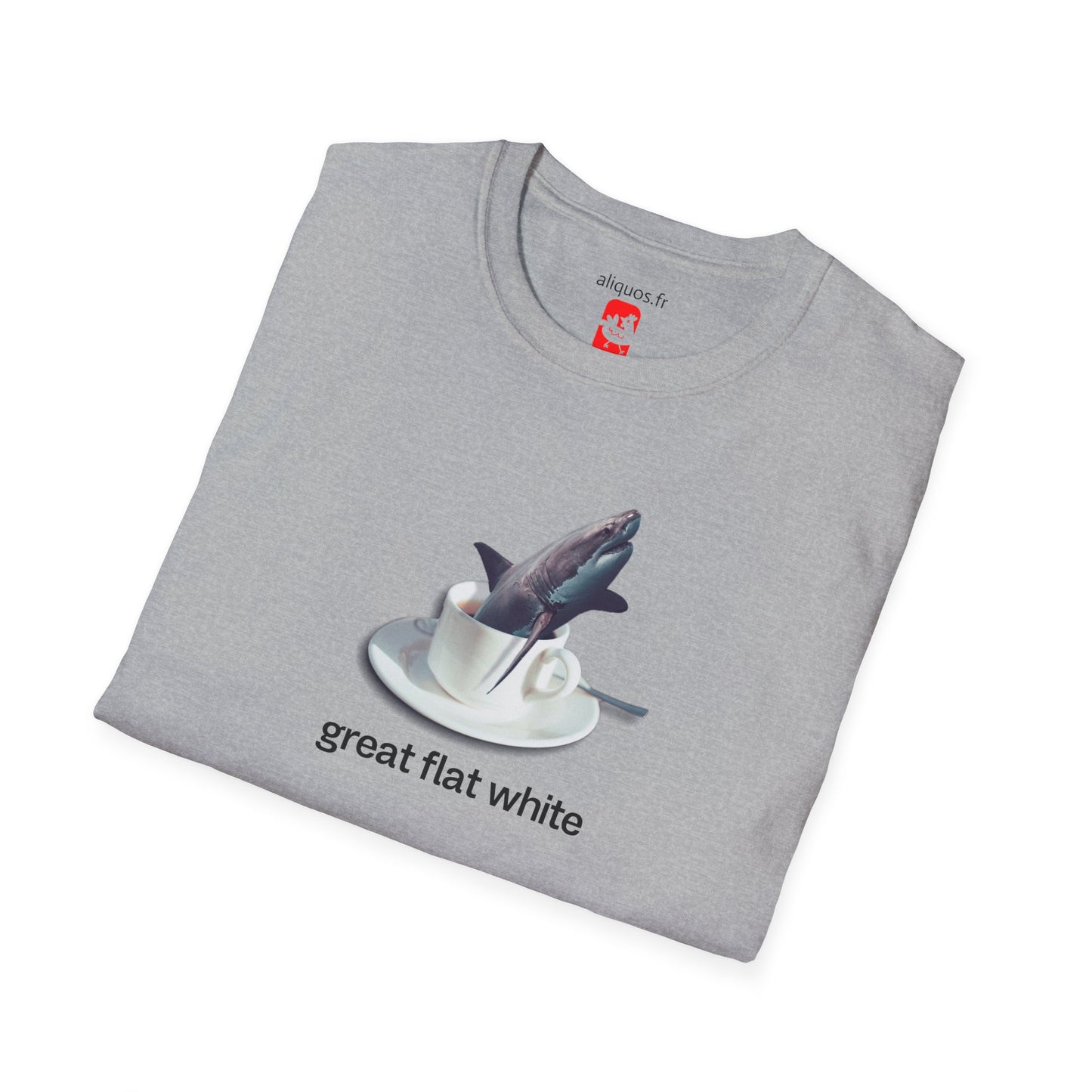 T-shirt unisexe – Great Flat White – Aliquos