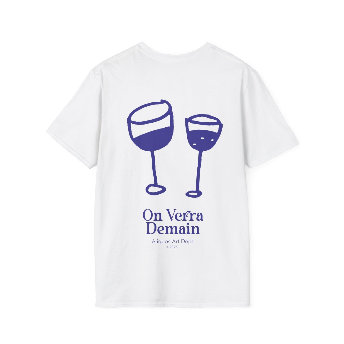 Unisex T-Shirt - Wine Drinkers - On Verra Demain - Aliquos