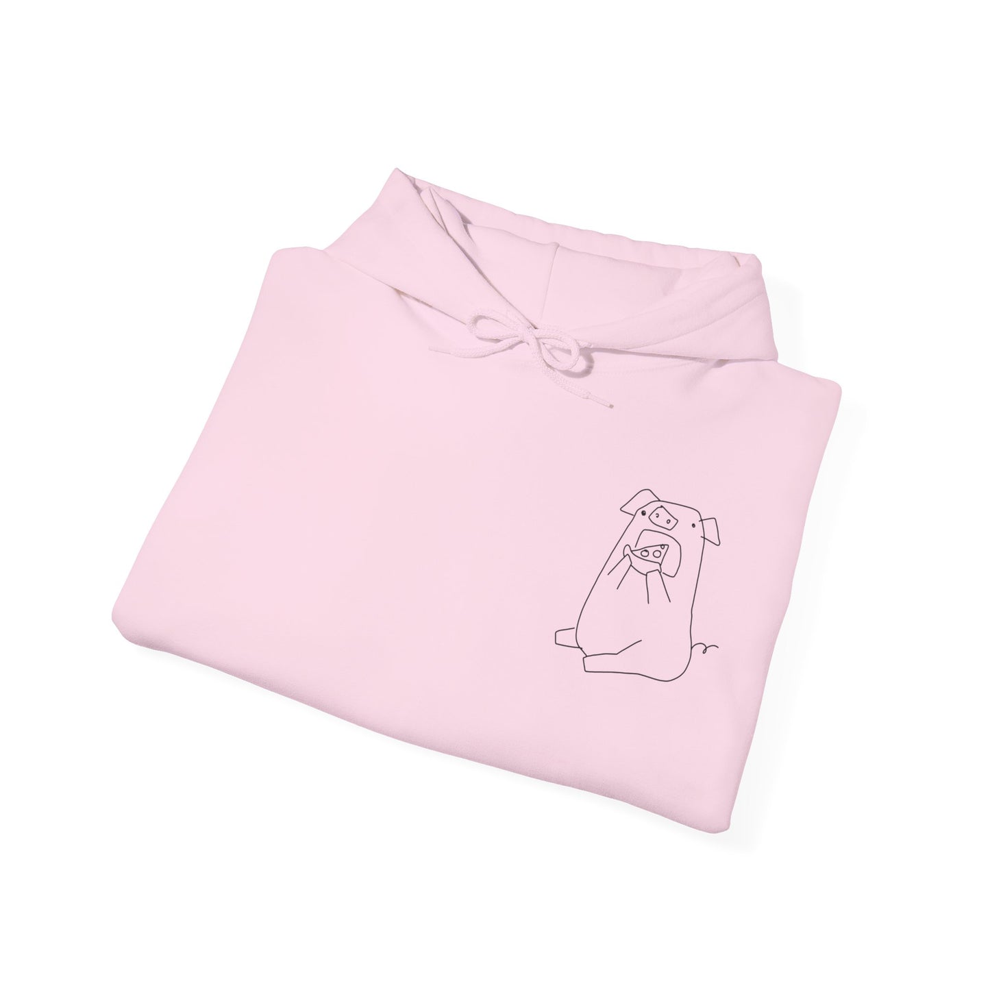 Pizza Piggy Unisex Hooded Sweatshirt - ALIQUOS