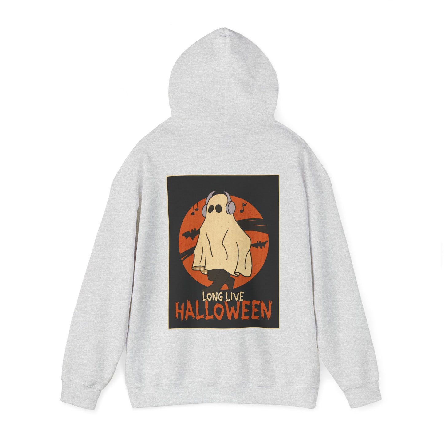 Sweat à capuche unisexe - Motif « Fantôme musical »