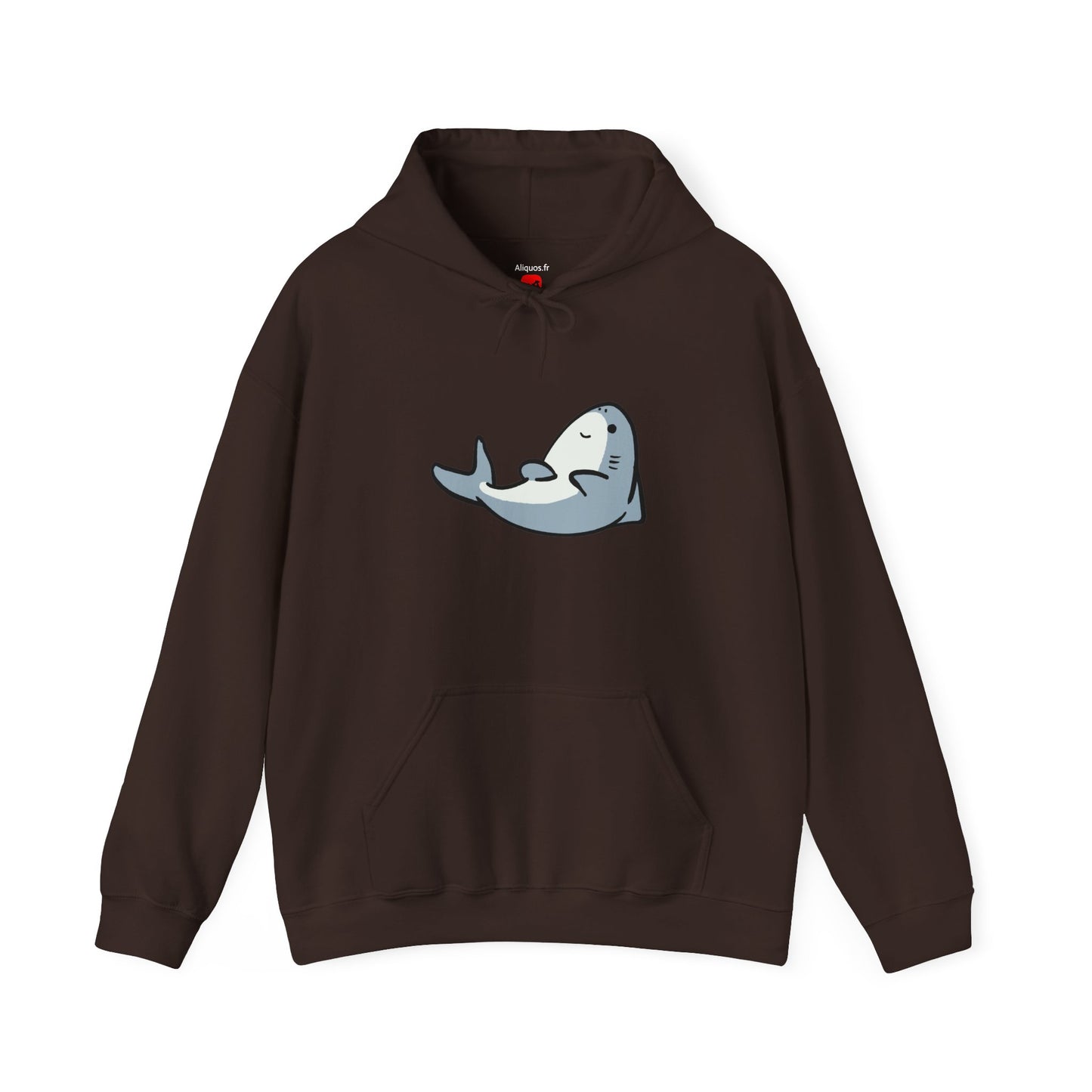 Unisex Kapuzenpullover - Entspannender Hai - Aliquos
