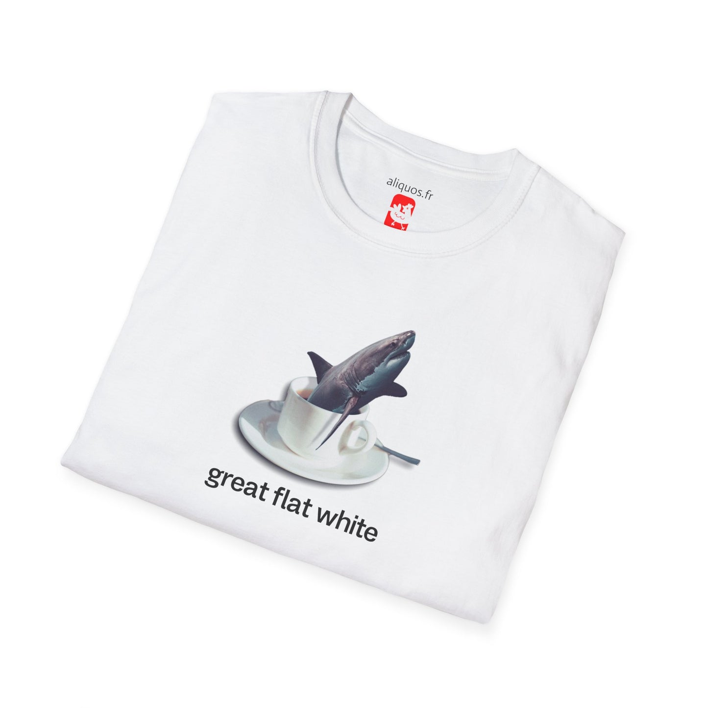 T-shirt unisexe – Great Flat White – Aliquos