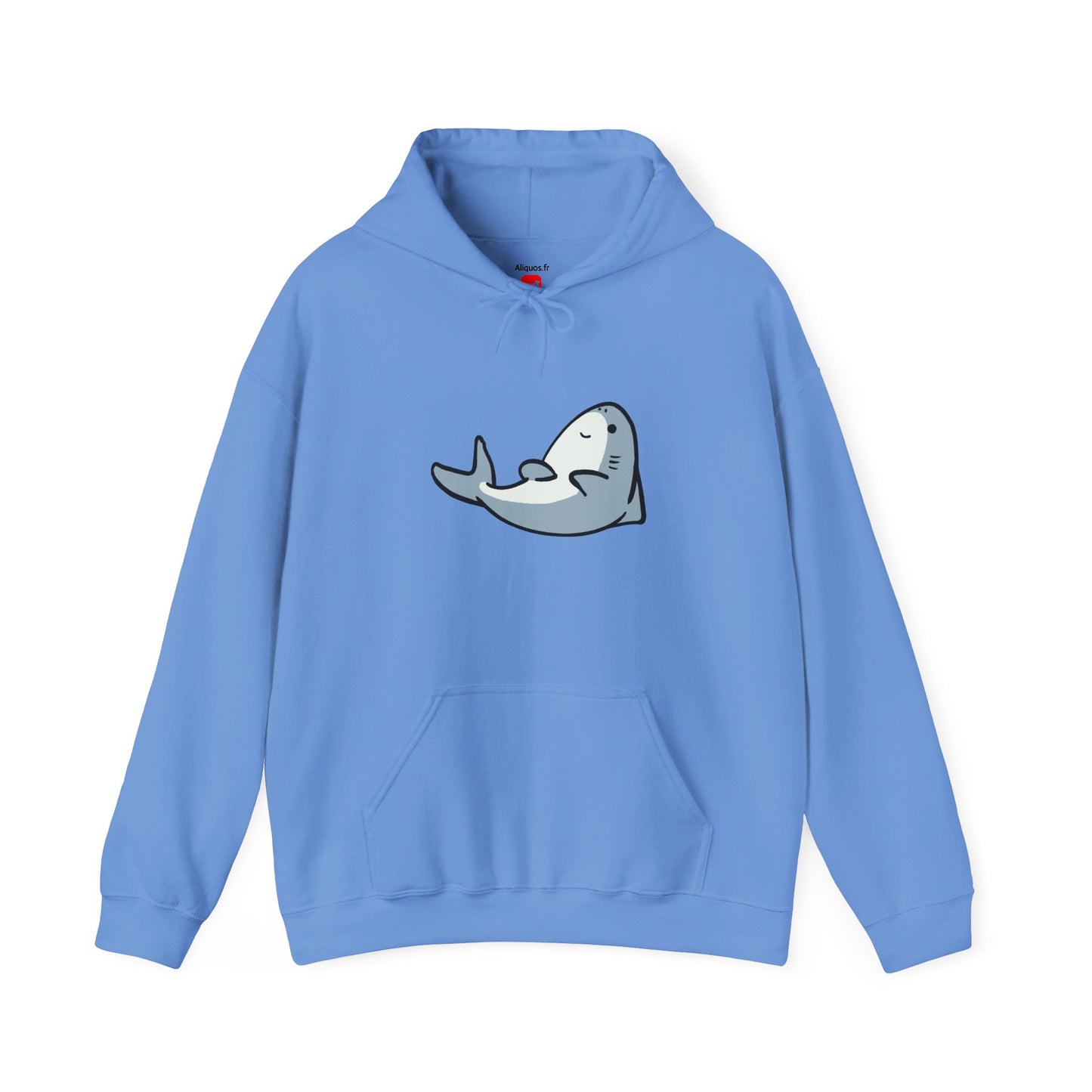 Unisex Kapuzenpullover - Entspannender Hai - Aliquos