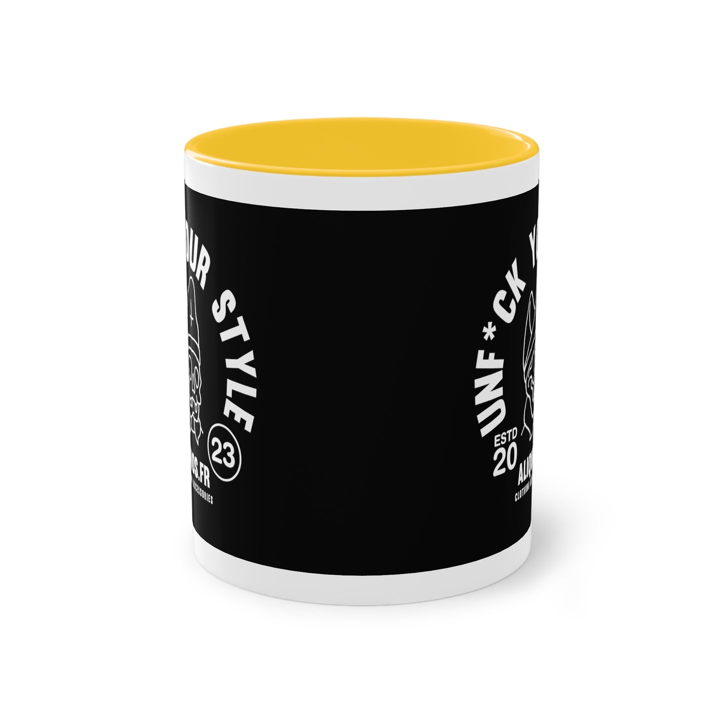 Evil Bishop Two-Tone Coffee Mug, 11oz - ALIQUOS