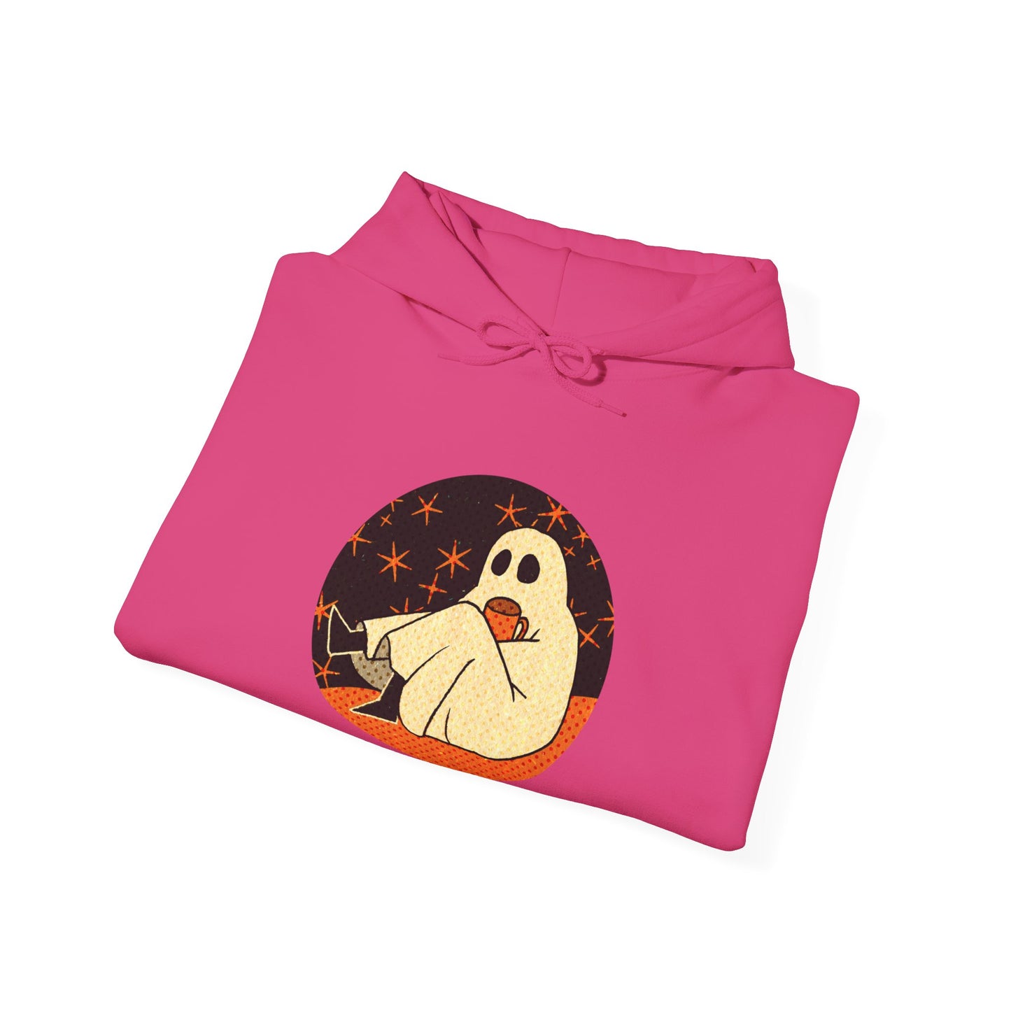 Sweat à capuche unisexe - Motif « Moonlit Coffee »